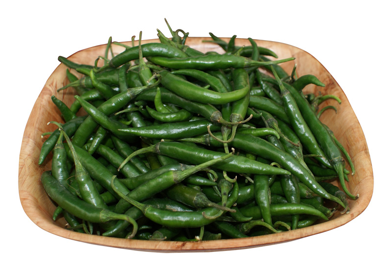 Fresh Green Chillies 250g