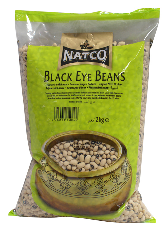 Natco Black Eye Beans 2kg